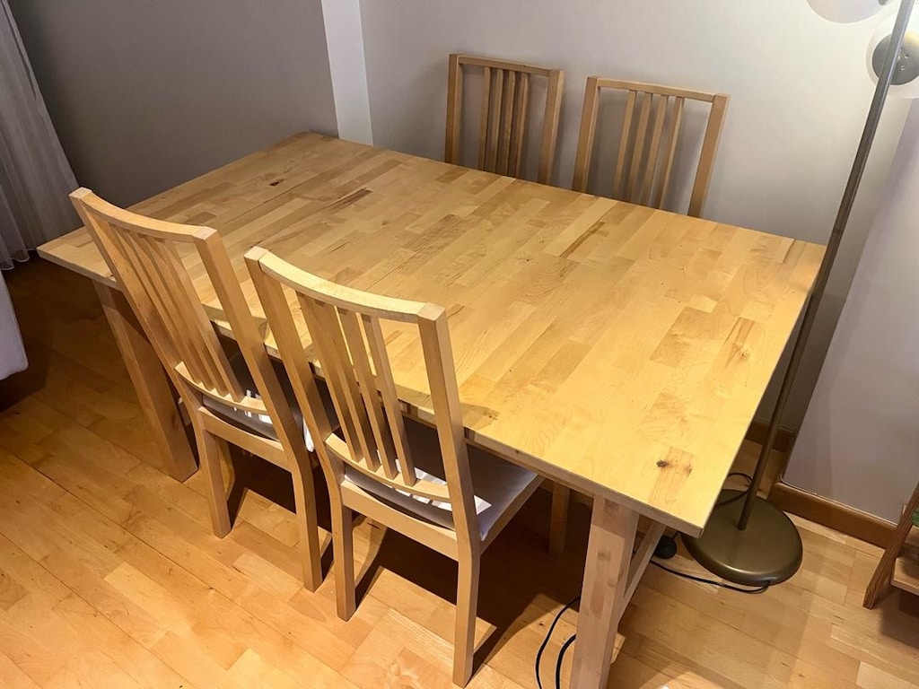 IKEA 6/8 Kişilik Yemek Masası Takımı - 2