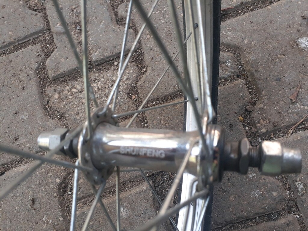 Bmx bisiklet alüminyum ön canti iç dış lastikli 20 numara - 8