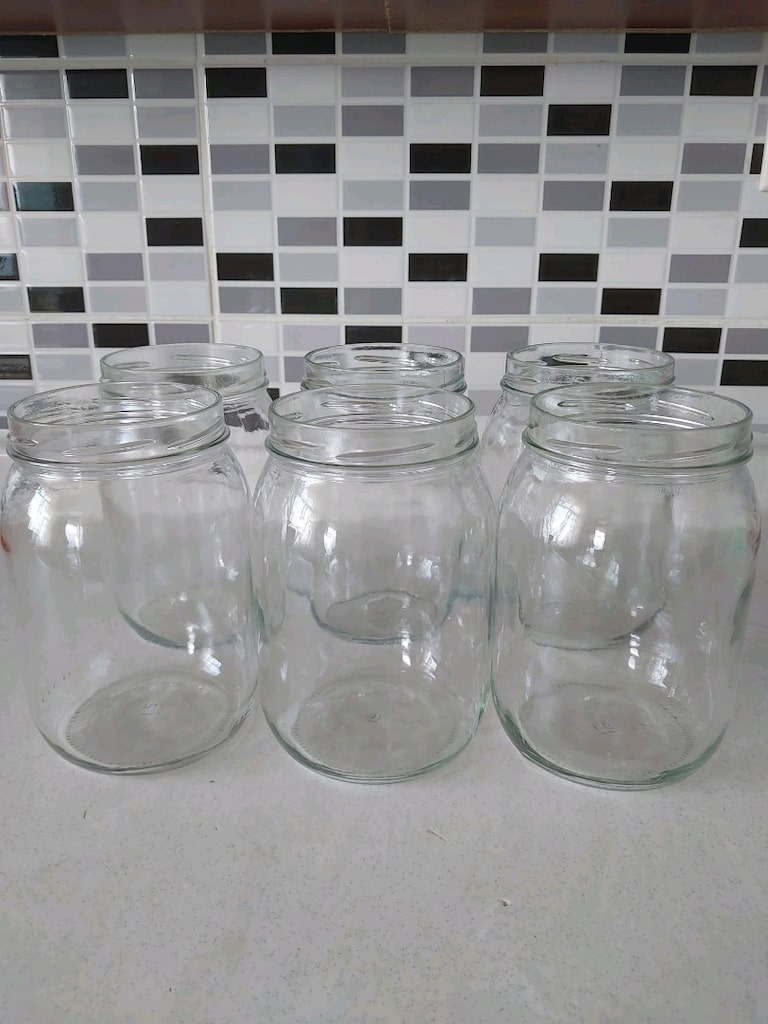 6 Adet 2 , Litre Kavanoz - 12