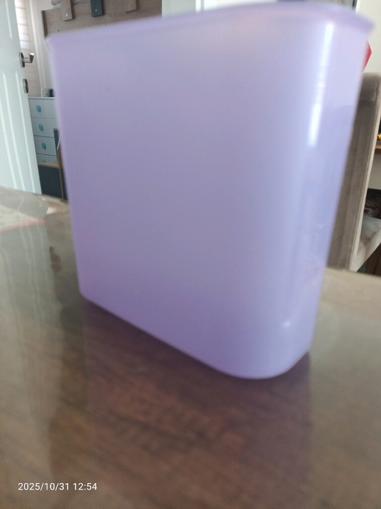 yeni tupperware lila oval saklama kabi - 7