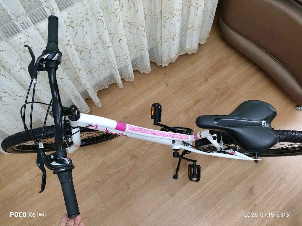 Sıfırdan farksız, hatasız 24" Bianchi Bella vitesli bisiklet (kaçmaz) - 19