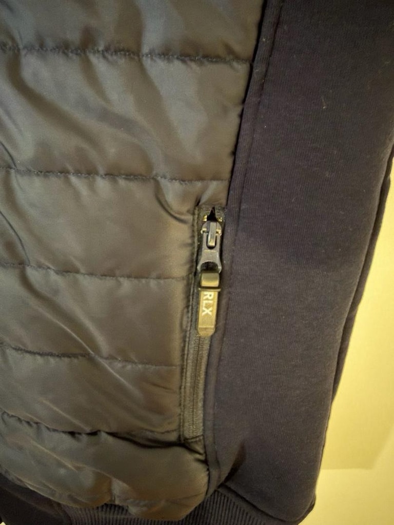 Lacivert Kapüşonlu Mont ve Iclik - 12