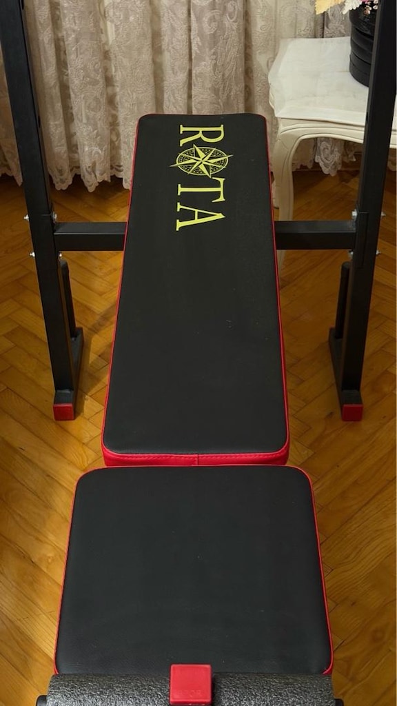 Dambıl ve Ağırlık Seti + Rota Bench Sehpası - 4
