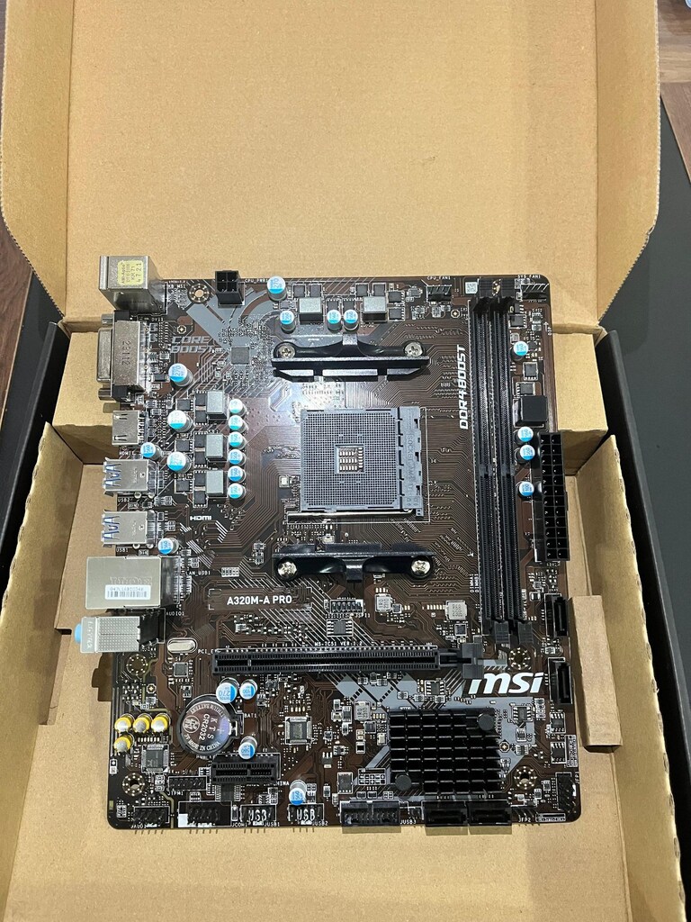 EFE BİLGİSAYAR VE GÜVENLİK SİSTEMLERİ!!!MSI A320M -A PRO ANAKART DDR4! - 2