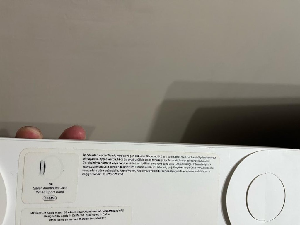 ACİL SATILIK APPLE WATCH SE 44 mm 1.nesil hatasız akıllı saat,PİL %100 - 4