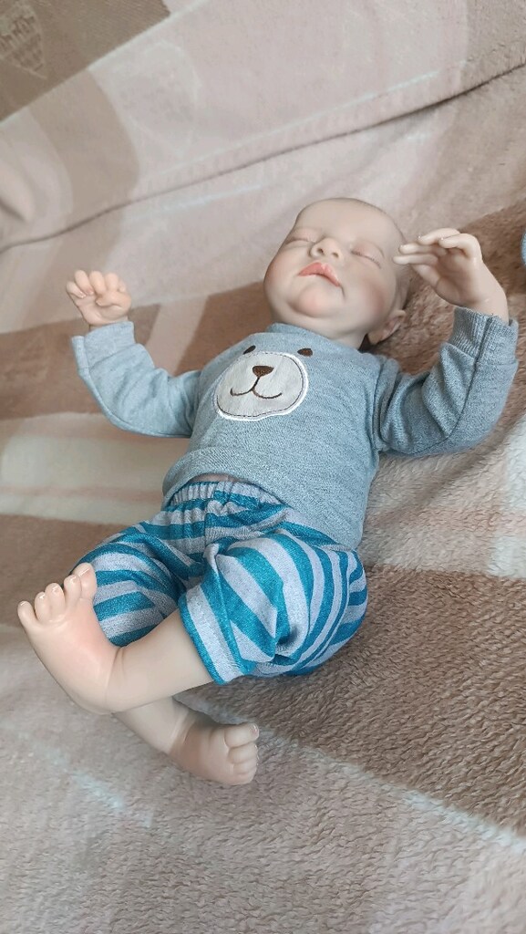 YENİ REBORN GERÇEKÇİ OYUNCAK BEBEK REBORN BEBEK - 3