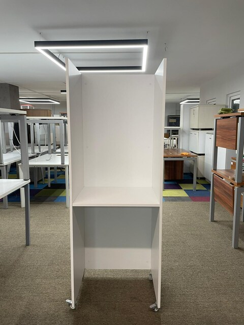 KLAS OFİS ÜSKÜDAR 60X180X50 BEYAZ KAPALI BOY KABİN