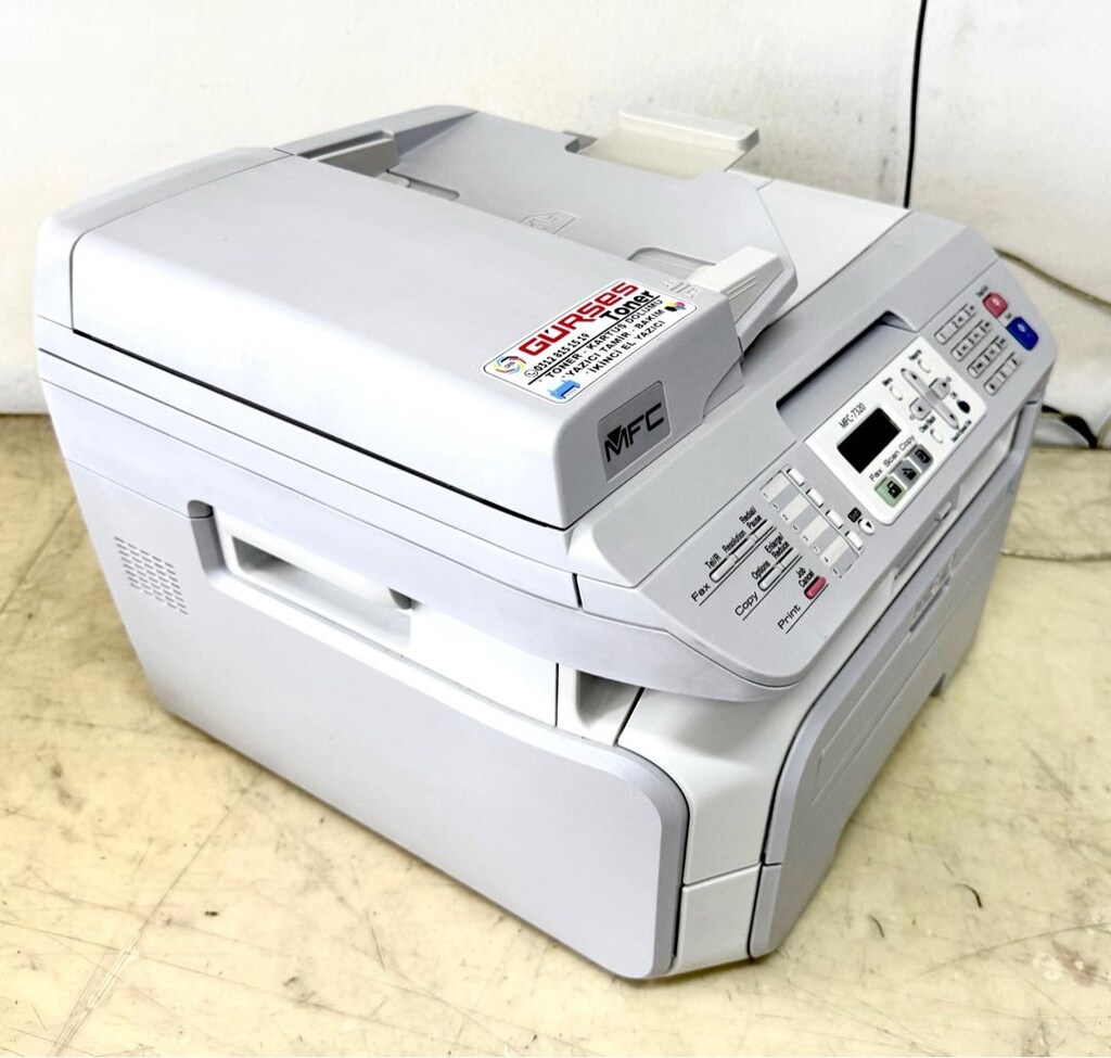 Yazıcı Brother 7320 Fotokopi Tarayacı Faks Ekonomik Bakımlı - 4