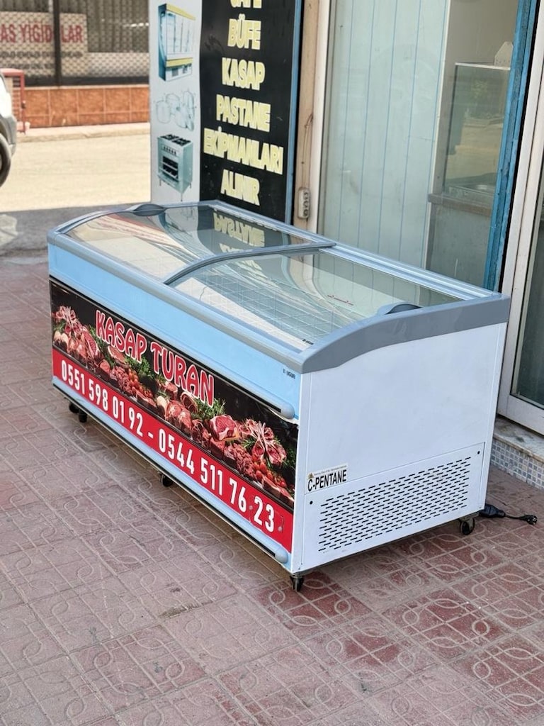 difriz derin dondurucu 800 litrelik difriz içi beyaz difriz et dolabı - 14