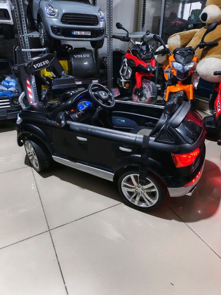 (AnkaCar çocuk oto galeri)2 MOTOR AUDİ KUMANDALI&MANUEL AKÜLÜ ARABA - 9
