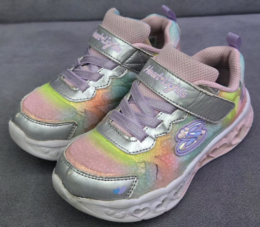 Orijinal Skechers Heart Lights Işıklı Kız Çocuk Spor Ayakkabısı - 5
