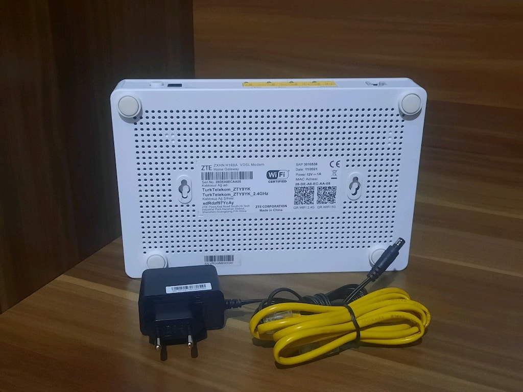 VDSL MODEM, 5G VE 2.4G, YENİ NESİL, ZTE, AA05 - 2