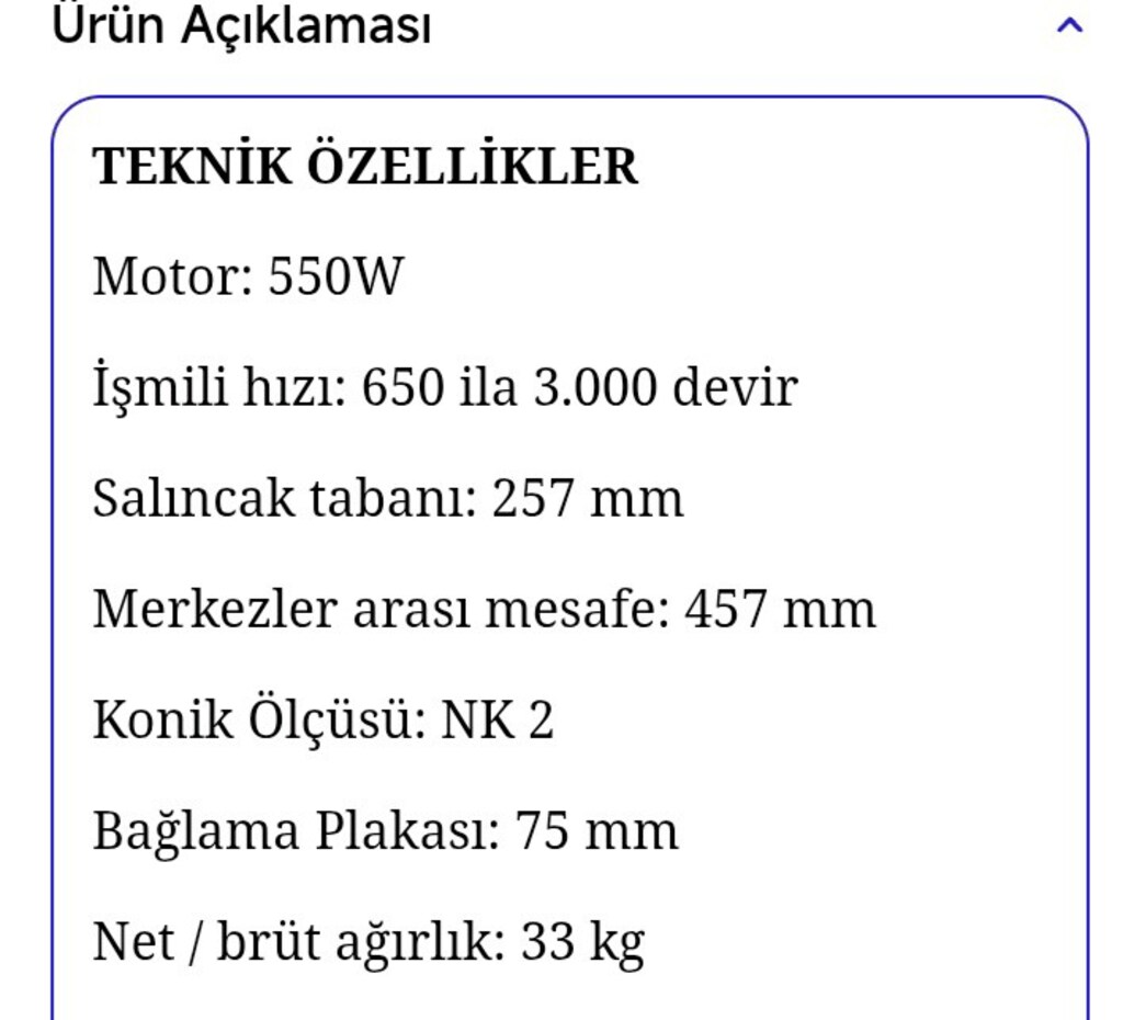 hais 457m torna makinası - 6