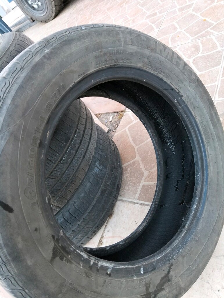 Kumho 4 mevsim 14 jant lastik gayet temiz 2021 tarihli - 5