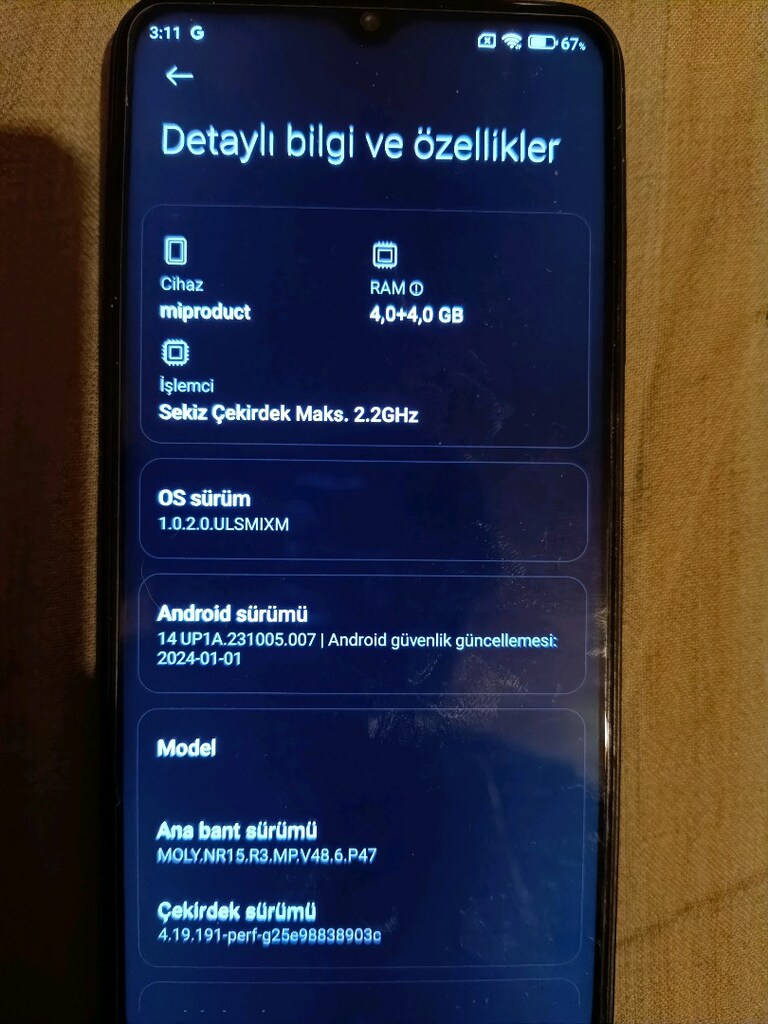redmi Note 11R 5G yd 4+4/128 - 5