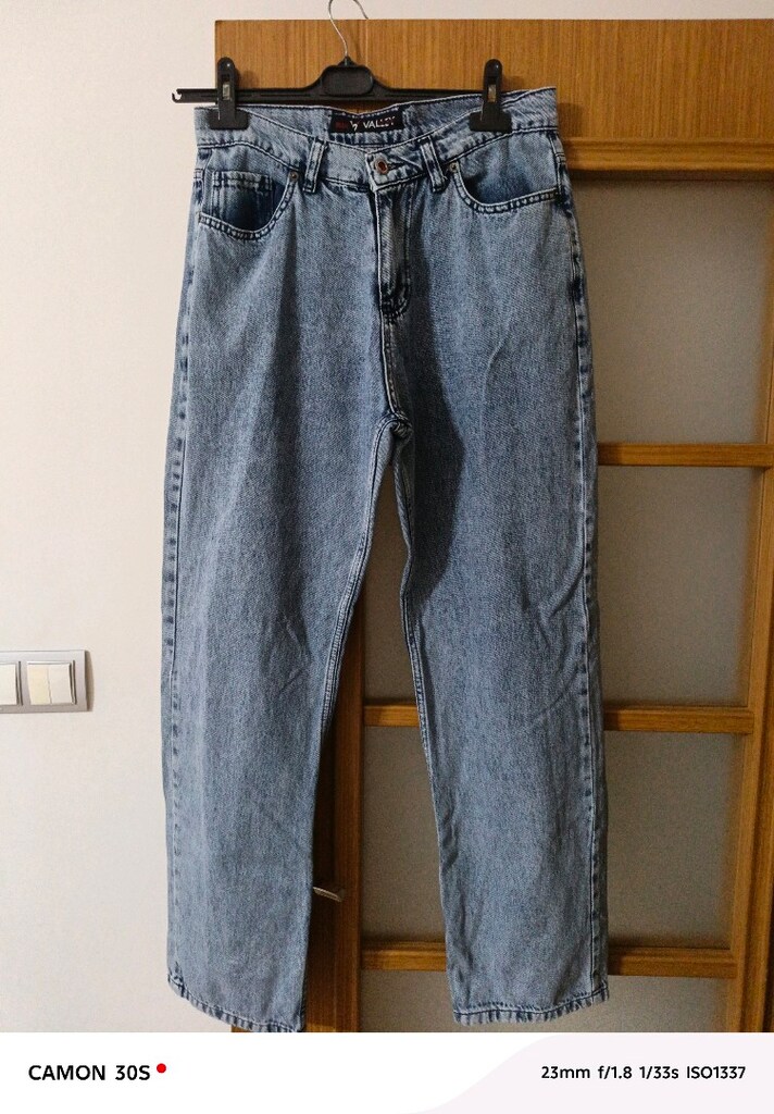 Erkek kot pantolon beden 30
