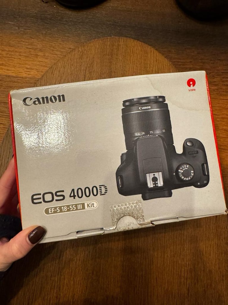 Canon EOS 4000D – 18-55 mm Lensli, Kutulu, Yedek Bataryalı - 6