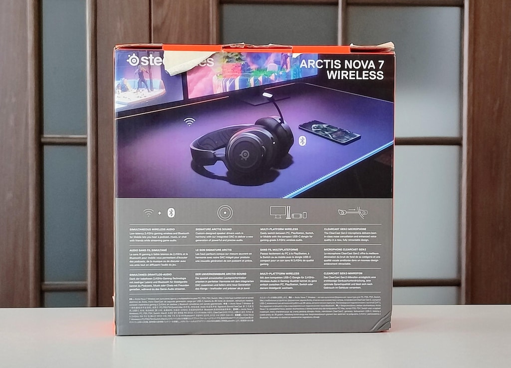 STEELSERİES ARCTİS NOVA 7 WİRELESS - 5
