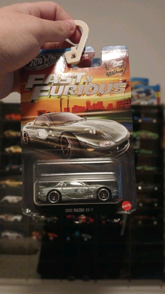 Hot Wheels 1995 Mazda RX-7 Fast & Furious Silver Series - 3