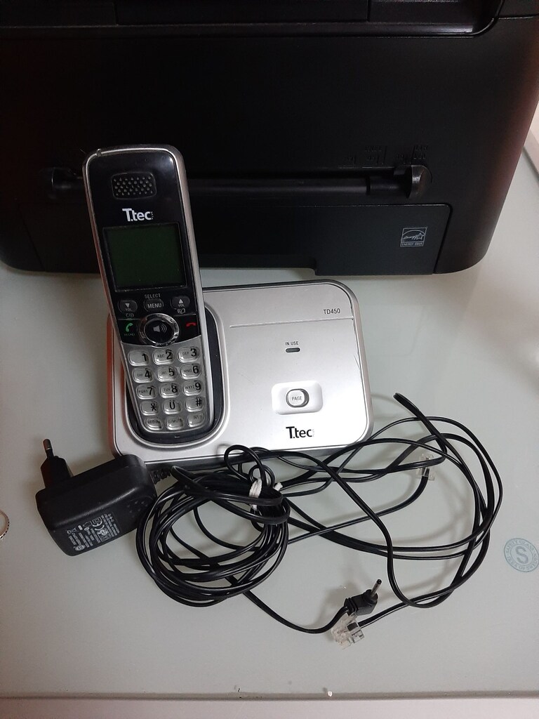 T.tec TD450 Dect Sabit Kablosuz Telefon - 2