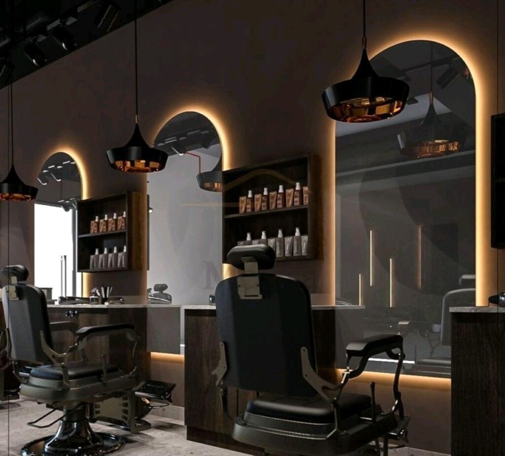 kuaför berber salon aynaları - 2