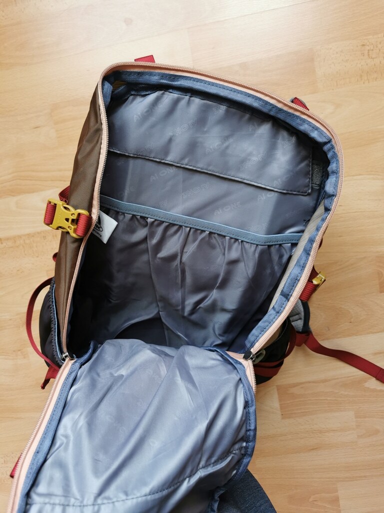 AIONE PROFESYONEL OUTDOOR SIRT ÇANTASI 30L = UNISEX (KAHVERENGİ) - 11