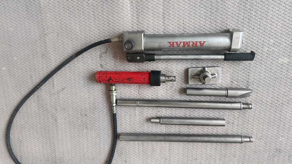 10 Ton Hidrolik Doğrultma Pompası Omega - 7