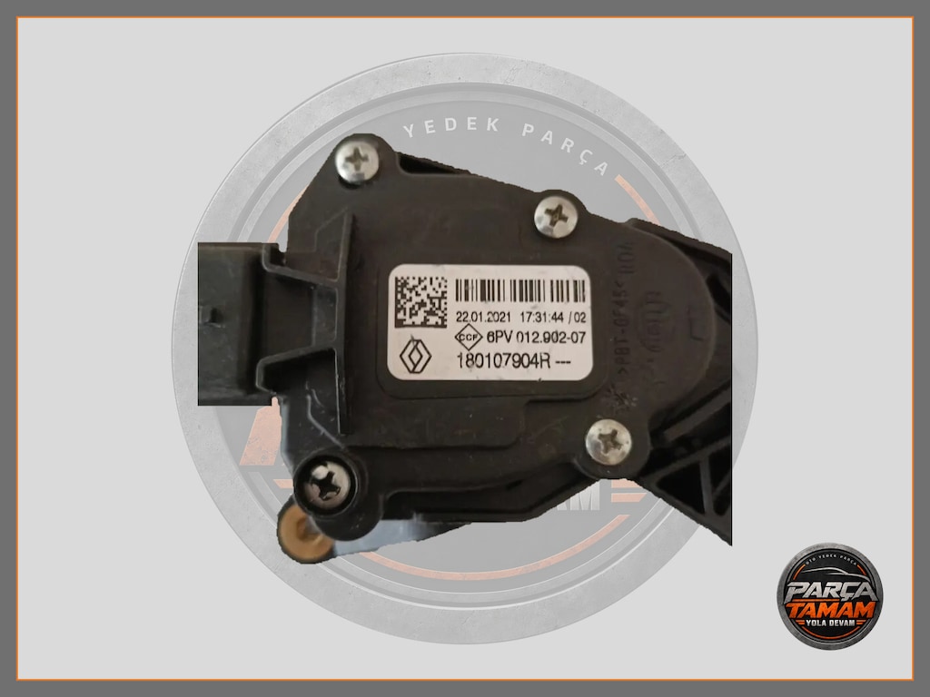 CLİO 5 CAPTUR 2 DUSTER 2 GAZ PEDALI POTANSİYOMETRE 180107904R - 3