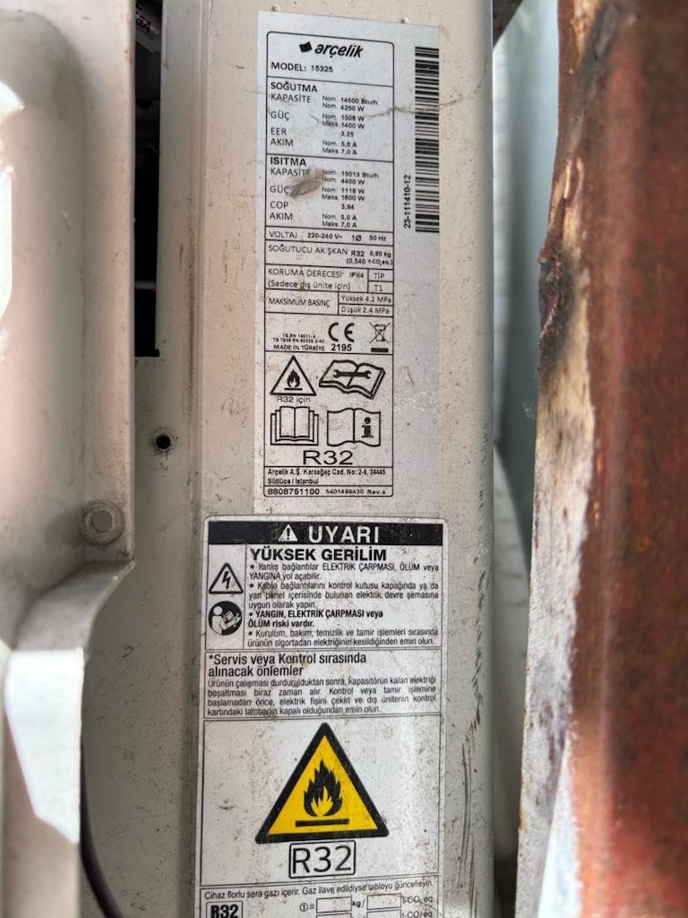 Garantili Arçelik Klima 15.000 BTU - 3