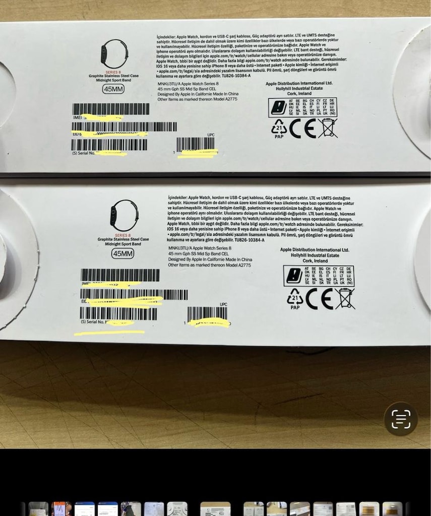 8 parça - Apple Watch / Airpods Pro - 3