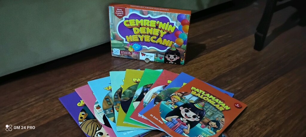 Kağıt Uçak Yayınları - Cemre'nin Deney Heyecanı (10 Kitap Kutulu Set - - 2