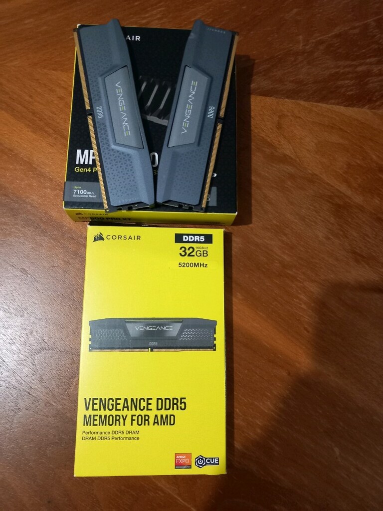 Ocak 2024 Çıkışlı / Garanti Devam Ediyor - Corsair PSU / Kasa / RAM - 2