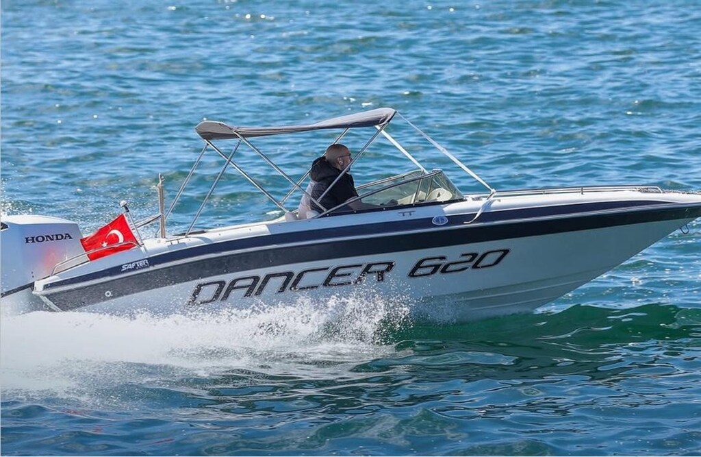 CABRİO SPORT BOWRİDER DANCER 6,20 HONDA 100HP DENİZ TEKNE BOAT YAT - 4