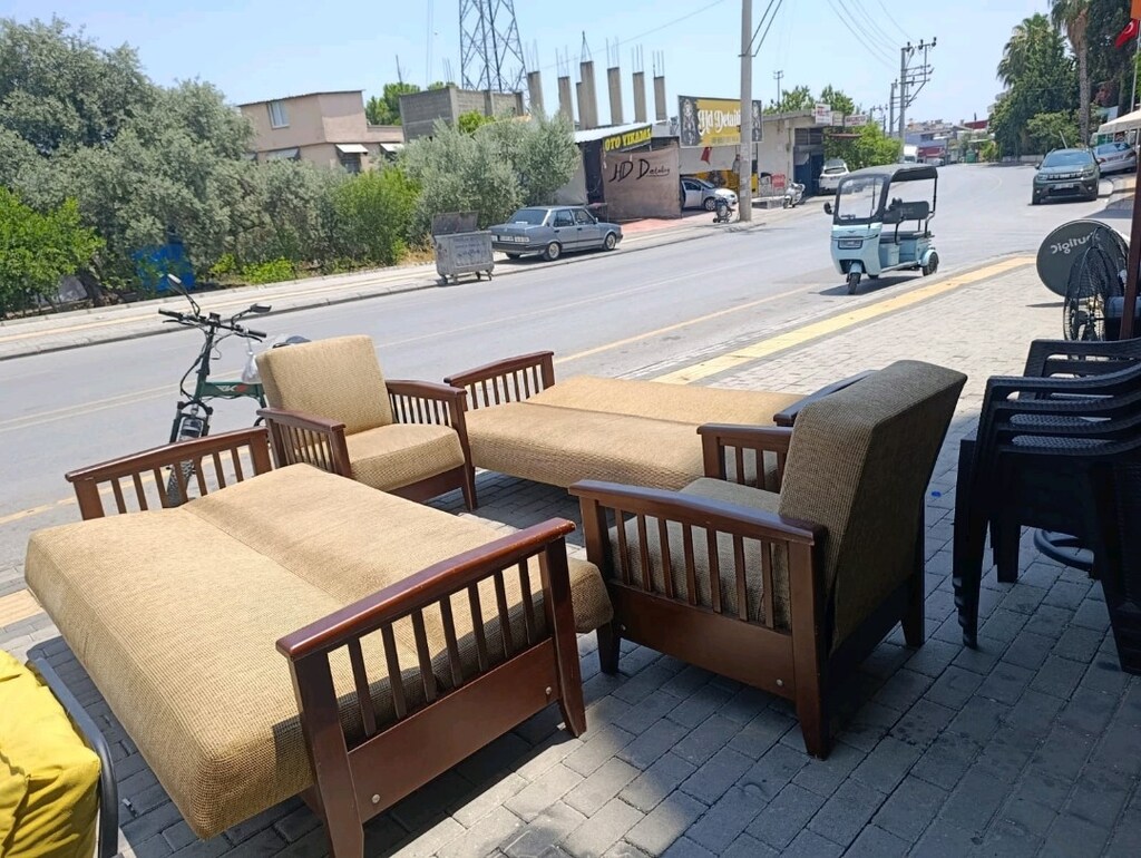 gürgen çekyat takımı sandıklı tertemiz sorunsuz - 2