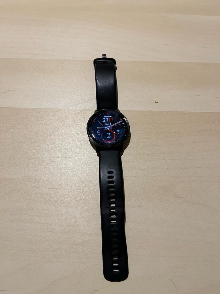 Garmin Venu 3 Siyah Deri Kayisli - 3