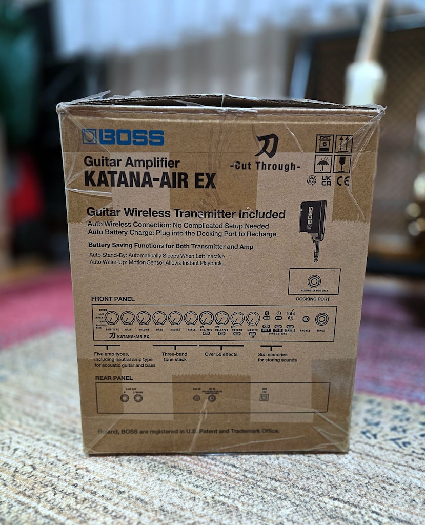 Boss Katana Air-Ex | Taşınabilir 2x5" Gitar Amfisi - 11