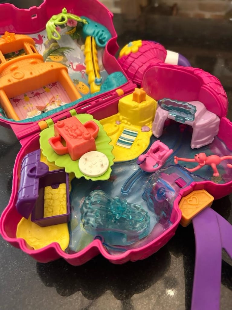 Polly Pocket flamingo - 7