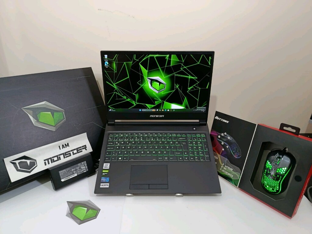 MONSTER İ5 10. NESİL İŞLEMCİLİ GTX1650 EKRAN KARTLI KUTULU LAPTOP - 2