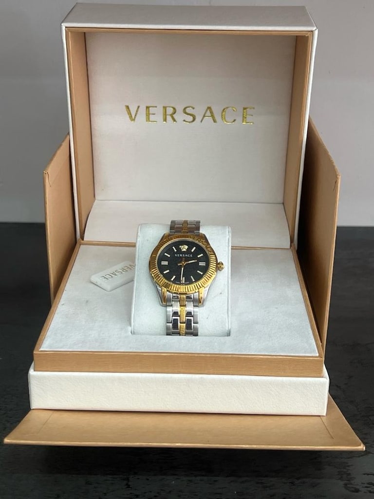 Sıfır Versace Saat - Çift Renk (VE6C)