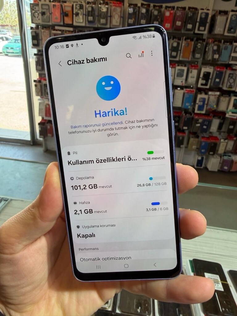 SAMSUNG A33 6/128 GB TEMİZ YURTİÇİ TAMİRSİZ - 2