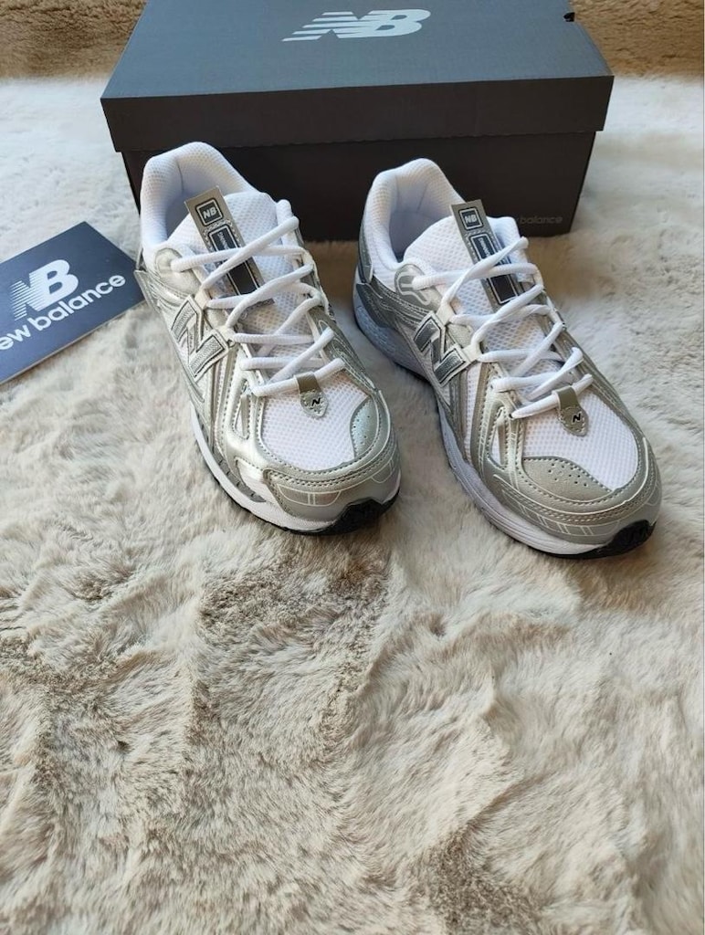‼‼‼NEW BALANCE 1906A WHITE SILVER UNISEX - 6