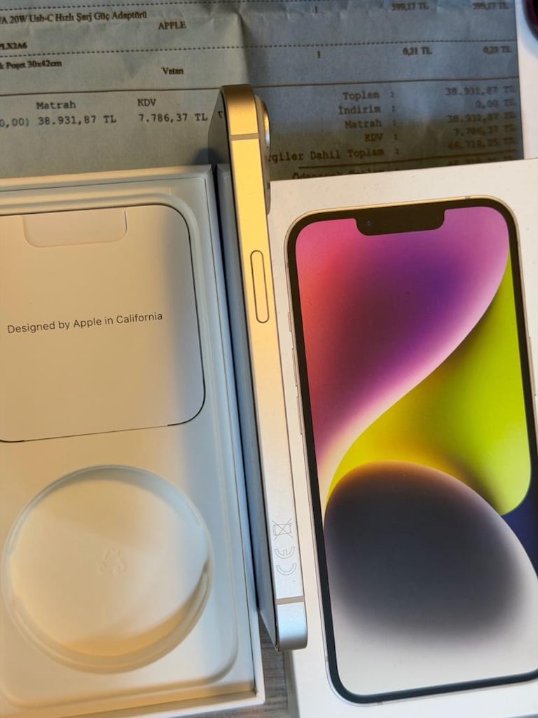 iPhone 14 128GB Kutulu Faturalı GARANTİLİ - 7