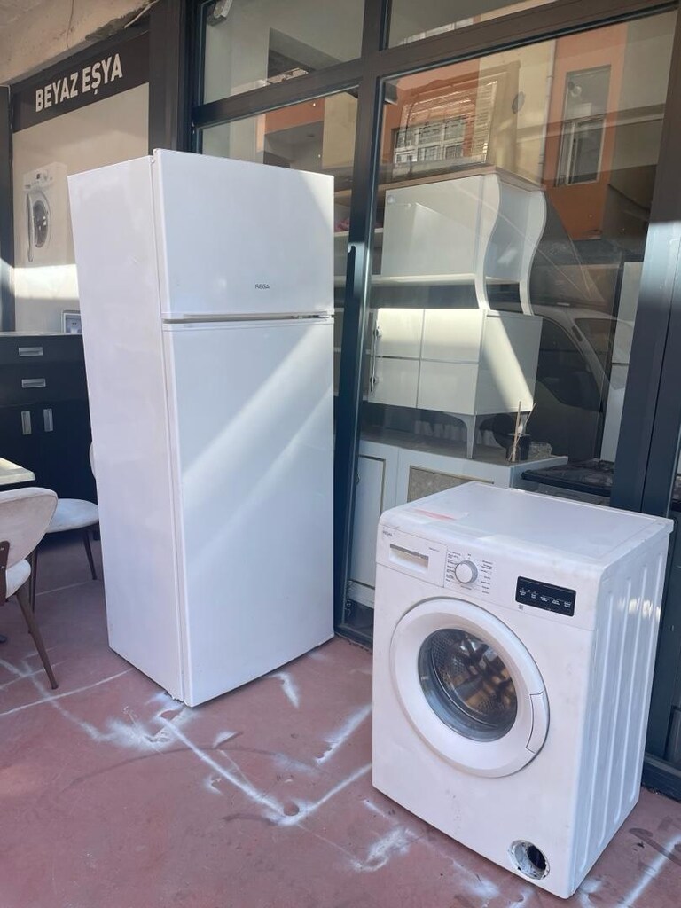 beyaz eşya buzdolabı ve çamaşır makinesi - 4