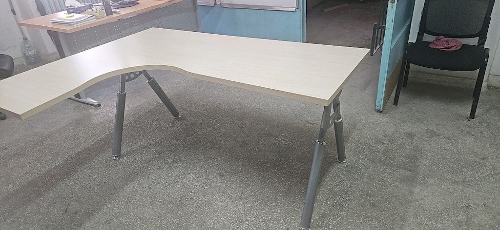 Ofis masası L masa metal ayaklı - 8