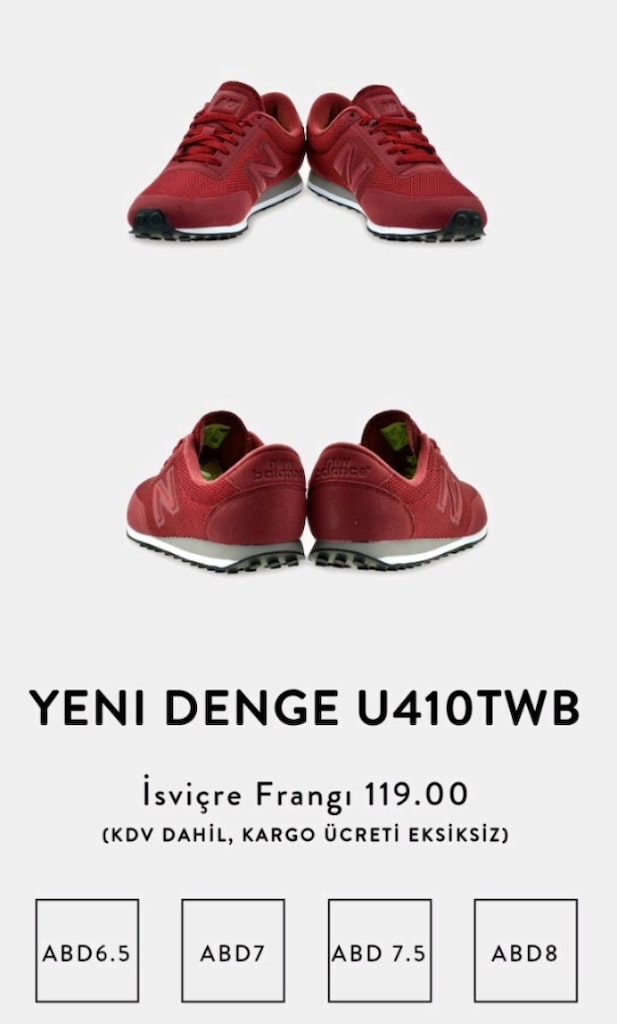 New Balance Spor Ayakkabı - 5