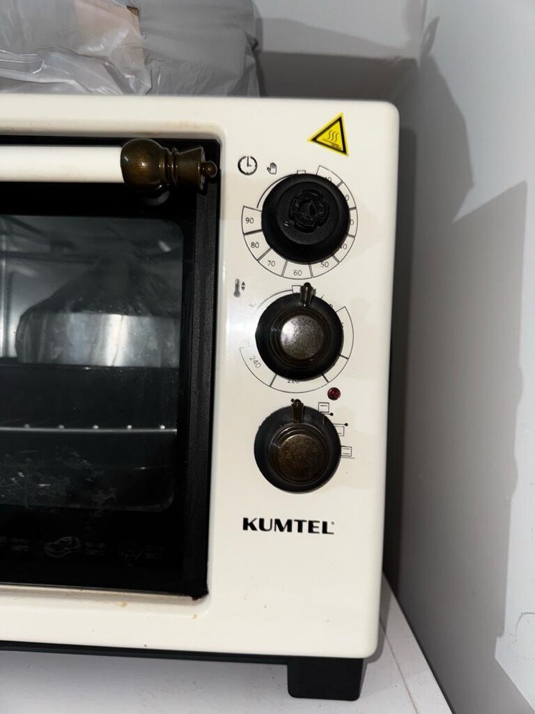 Kumtel Siyah Rustik 20 Litre Mini Fırın LX-8520 - 2