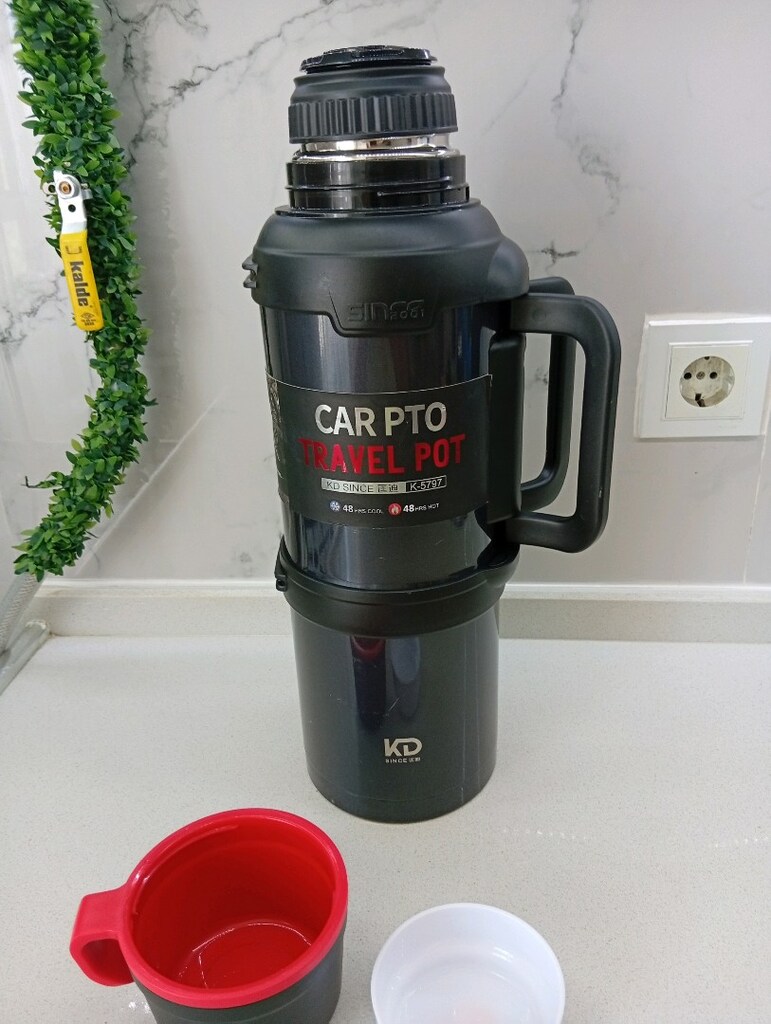 çay termusu 4 litre çok büyük - 9