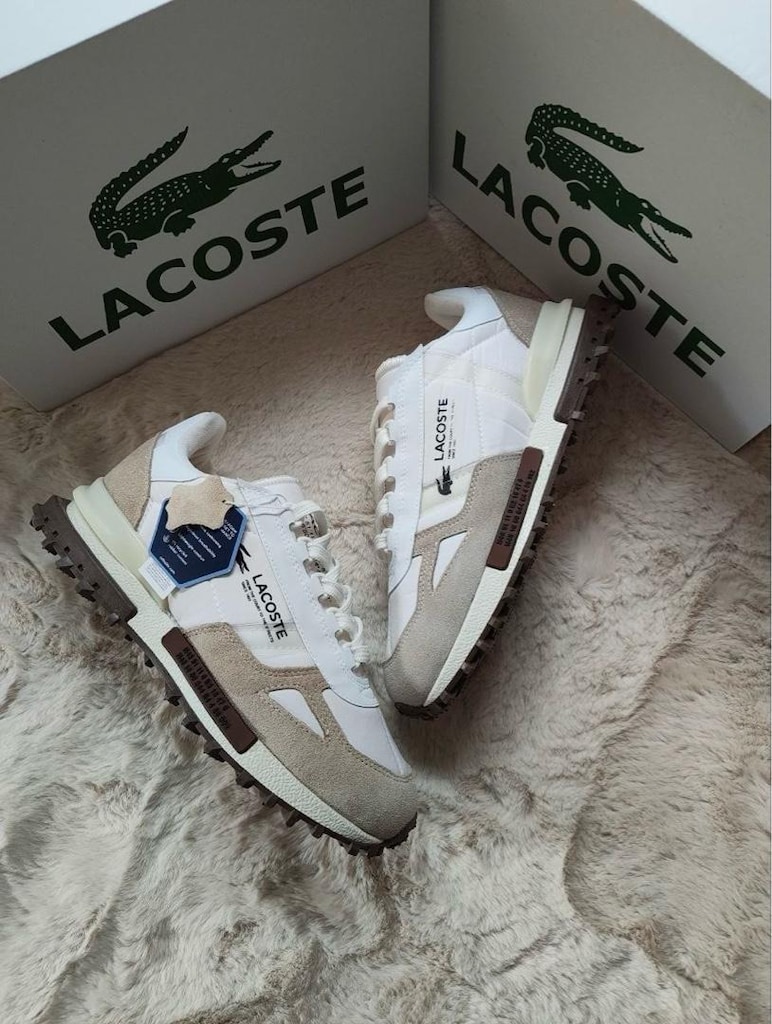 ‼ LACOSTE ELITE ACTIVE PREMIUM | BROWN CREAM - 6