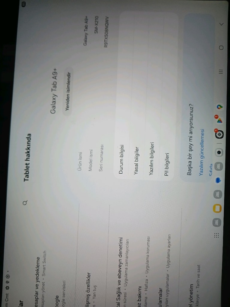 Samsung tab A9 + plus 64-4 - 5