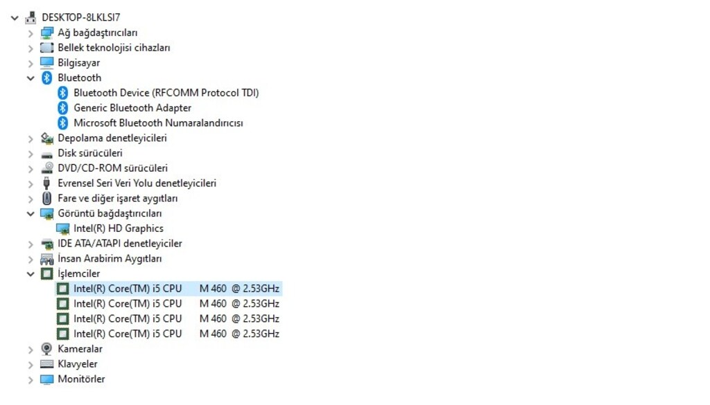 Sayfama Bakın... Güçlü Asus i5 2.67 ghz işlemci - SSD disk - 6
